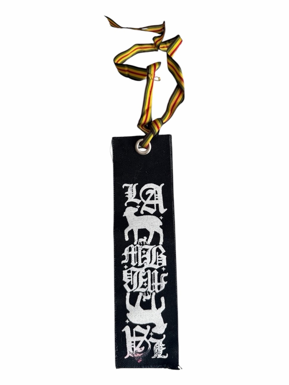 L.A.M.B. Ornament Patch & Rasta Ribbon Lamb by Gwen Stefani Swag No Doubt WDMLG